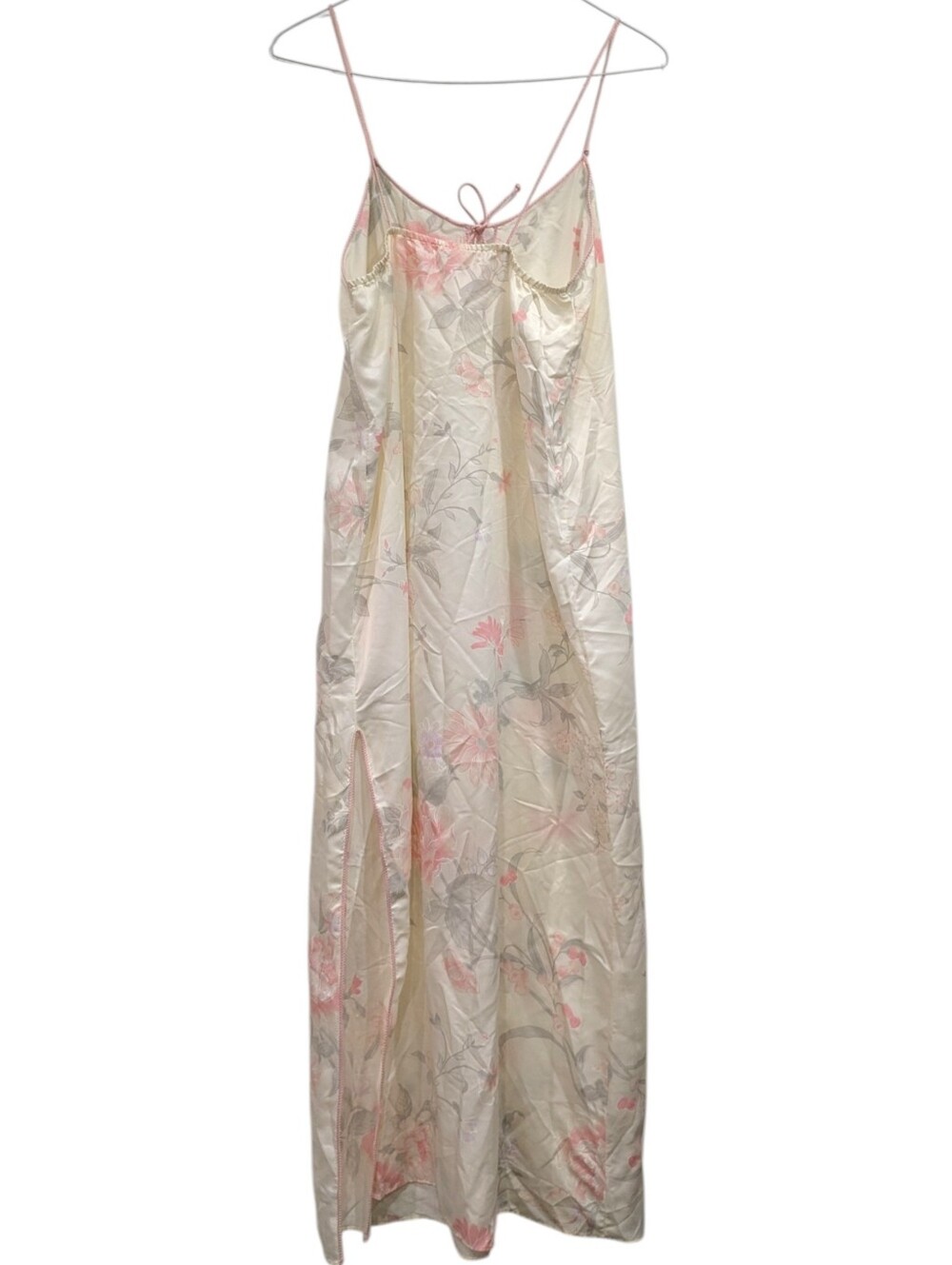 Sincerely Givenchy Intimate Vintage Floral Slip Dress Maxi Coquette Nightgown L - Picture 2 of 4